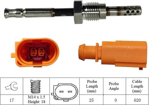 LUCAS LGS7133 - Senzor, temperatura Ispušnih plinova www.molydon.hr