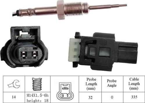 LUCAS LGS7235 - Senzor, temperatura Ispušnih plinova www.molydon.hr