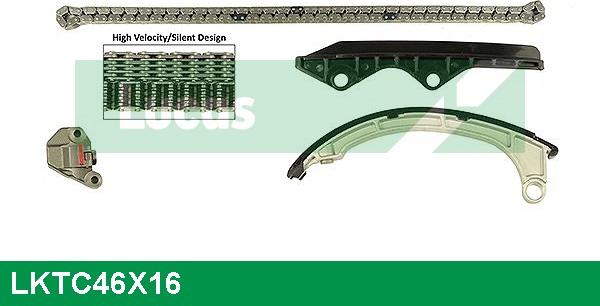 LUCAS LKTC46X16 - Set lanaca razvod i natezači www.molydon.hr