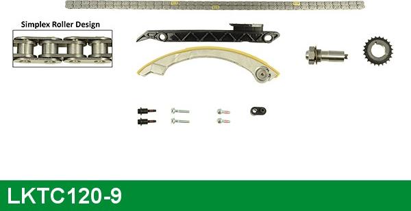 LUCAS LKTC120-9 - Set lanaca razvod i natezači www.molydon.hr