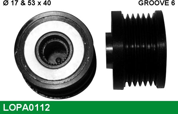 LUCAS LOPA0112 - Remenica, alternator www.molydon.hr