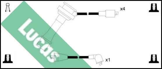 LUCAS LUC4491 - Set kablova za paljenje www.molydon.hr