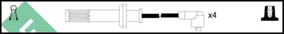 LUCAS LUC4411 - Set kablova za paljenje www.molydon.hr