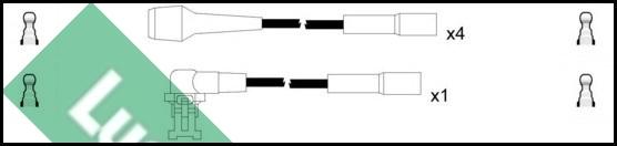 LUCAS LUC4476 - Set kablova za paljenje www.molydon.hr
