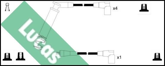 LUCAS LUC4500 - Set kablova za paljenje www.molydon.hr