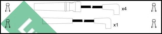 LUCAS LUC4019 - Set kablova za paljenje www.molydon.hr