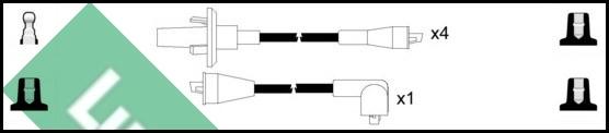 LUCAS LUC4136 - Set kablova za paljenje www.molydon.hr