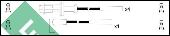LUCAS LUC4131 - Set kablova za paljenje www.molydon.hr