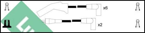 LUCAS LUC4290 - Set kablova za paljenje www.molydon.hr