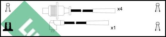 LUCAS LUC4223 - Set kablova za paljenje www.molydon.hr