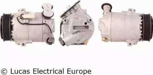 Lucas Electrical ACP617 - Kompresor, klima-Uređaj www.molydon.hr