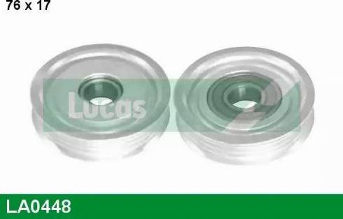 Lucas Engine Drive LA0448 - Vodeći valjak , klinasti rebrasti remen  www.molydon.hr