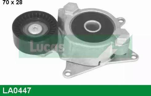 Lucas Engine Drive LA0447 - Natezač remena, klinasti rebrasti remen  www.molydon.hr