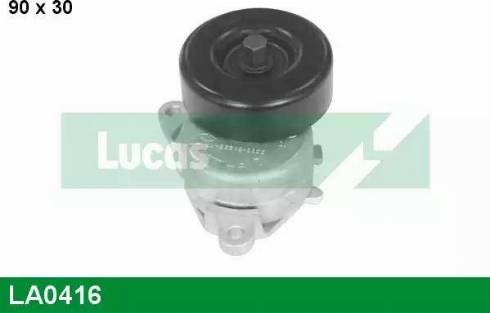 Lucas Engine Drive LA0416 - Vodeći valjak , klinasti rebrasti remen  www.molydon.hr