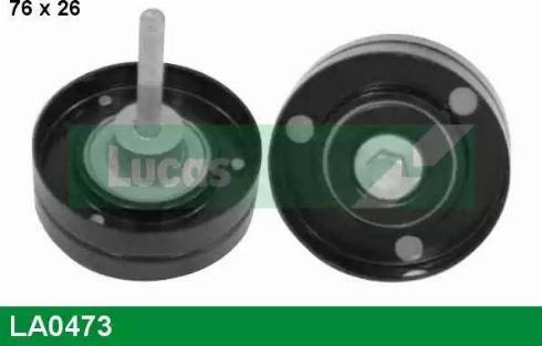 Lucas Engine Drive LA0473 - Vodeći valjak , klinasti rebrasti remen  www.molydon.hr