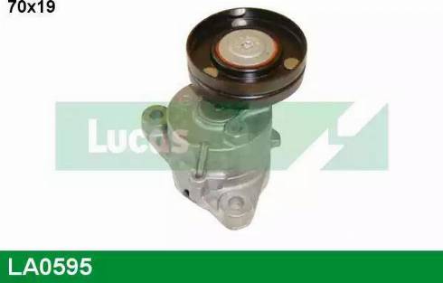 Lucas Engine Drive LA0595 - Natezač remena, klinasti rebrasti remen  www.molydon.hr