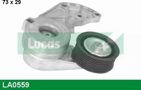 Lucas Engine Drive LA0559 - Natezač remena, klinasti rebrasti remen  www.molydon.hr