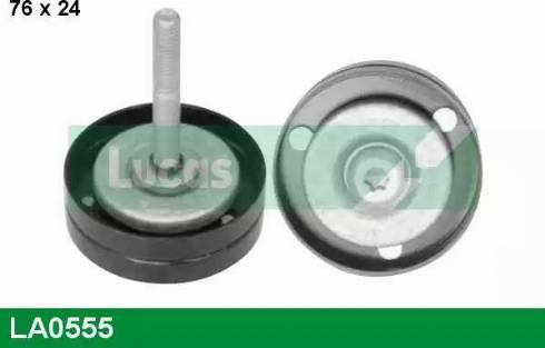 Lucas Engine Drive LA0555 - Vodeći valjak , klinasti rebrasti remen  www.molydon.hr