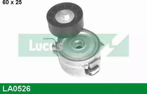 Lucas Engine Drive LA0526 - Natezač remena, klinasti rebrasti remen  www.molydon.hr