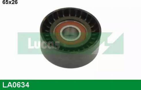 Lucas Engine Drive LA0634 - Vodeći valjak , klinasti rebrasti remen  www.molydon.hr