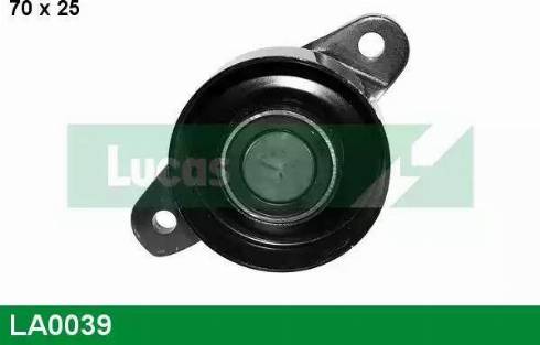 Lucas Engine Drive LA0039 - Vodeći valjak , klinasti rebrasti remen  www.molydon.hr