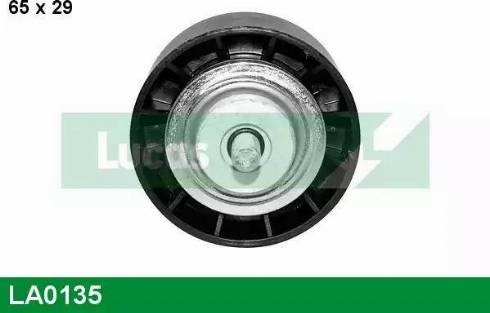 Lucas Engine Drive LA0135 - Vodeći valjak , klinasti rebrasti remen  www.molydon.hr