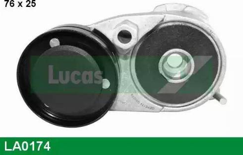 Lucas Engine Drive LA0174 - Natezač remena, klinasti rebrasti remen  www.molydon.hr