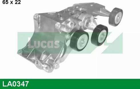 Lucas Engine Drive LA0347 - Natezač remena, klinasti rebrasti remen  www.molydon.hr