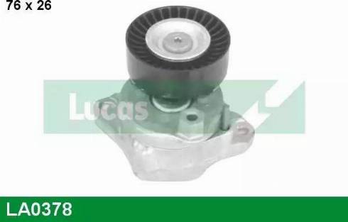 Lucas Engine Drive LA0378 - Natezač remena, klinasti rebrasti remen  www.molydon.hr