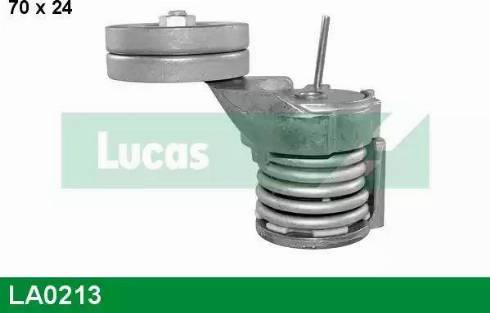 Lucas Engine Drive LA0213 - Natezač remena, klinasti rebrasti remen  www.molydon.hr