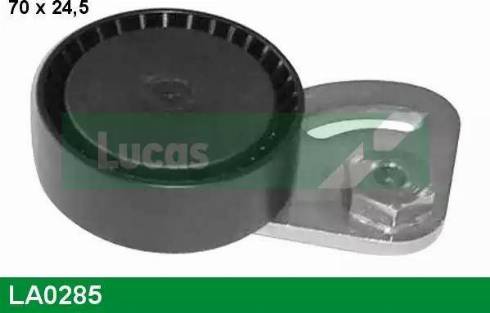 Lucas Engine Drive LA0285 - Vodeći valjak , klinasti rebrasti remen  www.molydon.hr