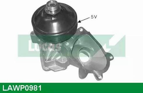 Lucas Engine Drive LAWP0981 - Vodena pumpa www.molydon.hr