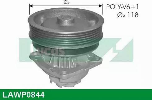 Lucas Engine Drive LAWP0844 - Vodena pumpa www.molydon.hr