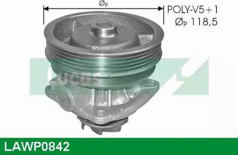 Lucas Engine Drive LAWP0842 - Vodena pumpa www.molydon.hr