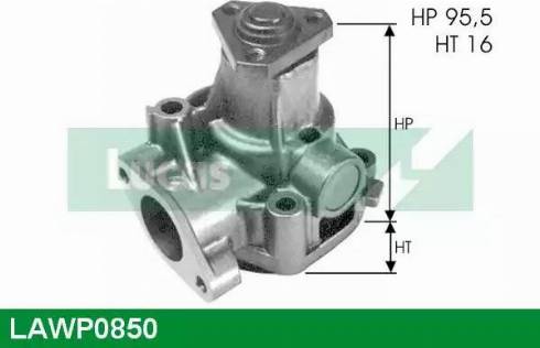 Lucas Engine Drive LAWP0850 - Vodena pumpa www.molydon.hr