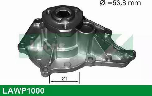 Lucas Engine Drive LAWP1000 - Vodena pumpa www.molydon.hr