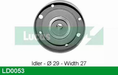 Lucas Engine Drive LD0053 - Natezač, zupčasti remen  www.molydon.hr