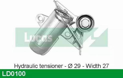 Lucas Engine Drive LD0100 - Natezač, zupčasti remen  www.molydon.hr