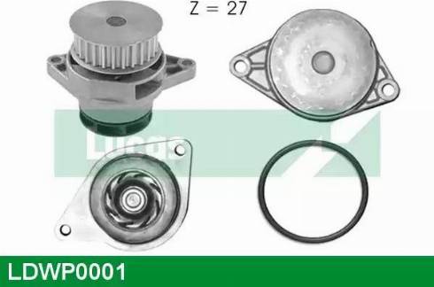 Lucas Engine Drive LDWP0001 - Vodena pumpa www.molydon.hr