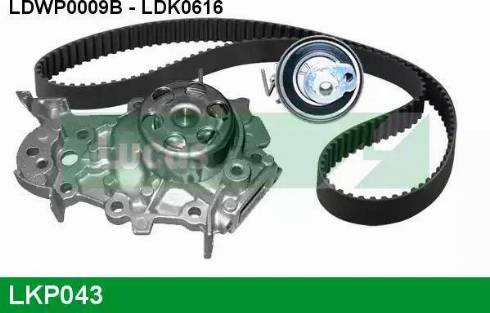 Lucas Engine Drive LKP043 - Vodena pumpa sa kompletom zupčastog remena www.molydon.hr