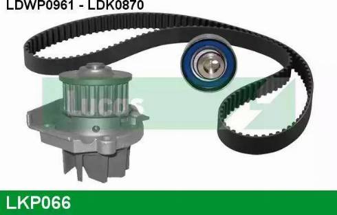 Lucas Engine Drive LKP066 - Vodena pumpa sa kompletom zupčastog remena www.molydon.hr