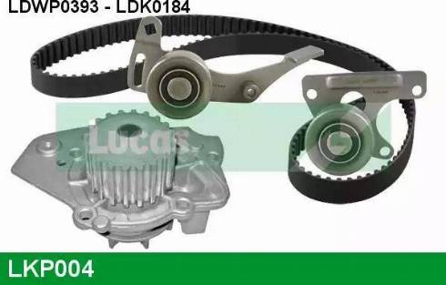 Lucas Engine Drive LKP004 - Vodena pumpa sa kompletom zupčastog remena www.molydon.hr