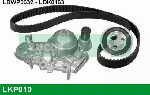 Lucas Engine Drive LKP010 - Vodena pumpa sa kompletom zupčastog remena www.molydon.hr