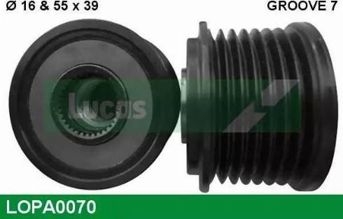 Lucas Engine Drive LOPA0070 - Remenica, alternator www.molydon.hr