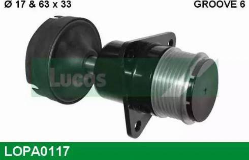 Lucas Engine Drive LOPA0117 - Remenica, alternator www.molydon.hr