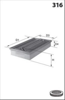 Lucas Filters LFAF384 - Filter za zrak www.molydon.hr