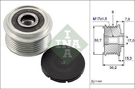 LUK 535009810 - Remenica, alternator www.molydon.hr