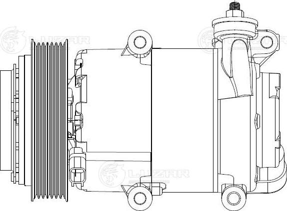 Luzar LCAC1089 - Kompresor, klima-Uređaj www.molydon.hr