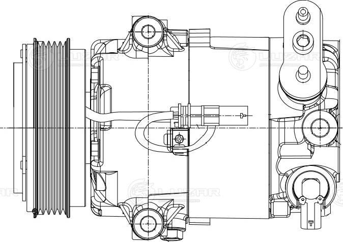 Luzar LCAC 2131 - Kompresor, klima-Uređaj www.molydon.hr