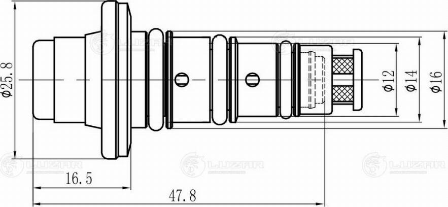 Luzar LCCV 1001 - Regulacioni ventil, kompresor www.molydon.hr